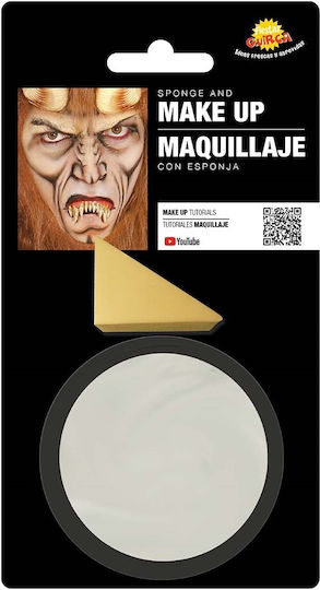 Silver Face Painting Makeup Color
