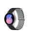 Ocean Silicone Dual Color Strap Xiaomi Watch 5 47mm 22mm Black Grey