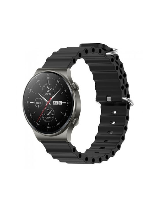 Λουράκι Ocean Silicone Xiaomi Watch 5 47mm 22mm Black