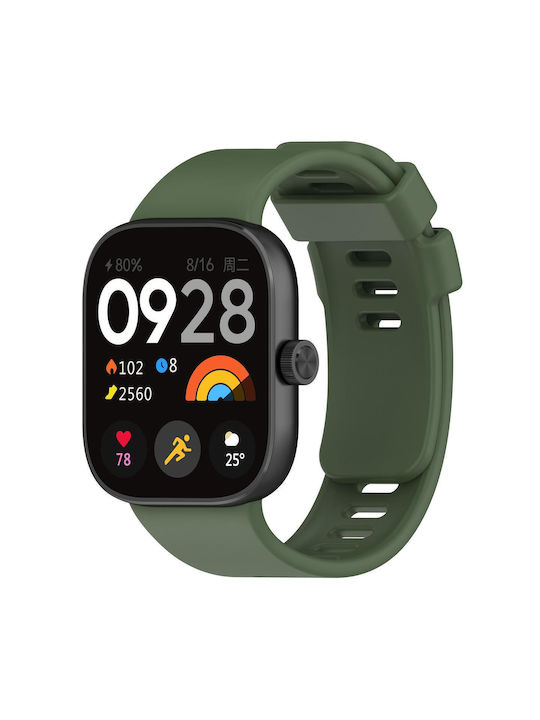 Λουράκι Xiaomi Redmi Watch 6 5 4 Σιλικόνης Dark Green