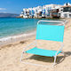 Beach Chair Turquoise 52x60x53cm