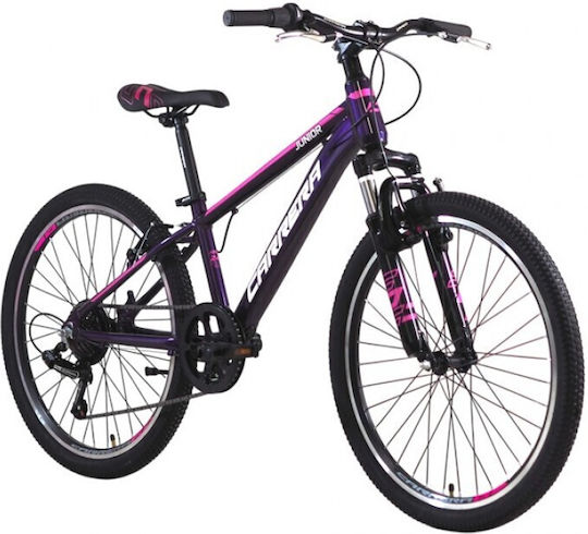 Carrera 24" Kids' Mountain Bike with Aluminum Frame (2026) Purple