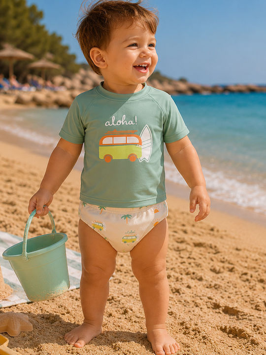 Walking Mum Παιδικό Μαγιό Μπλούζα Aloha