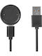 Tactical USB Charging Cable Wearables Charger for Xiaomi Amazfit Bip6/Active 2/2 Square Black