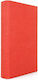 A&G Paper 2 Rings O-ring Linen Red 24x32 Clipbo...