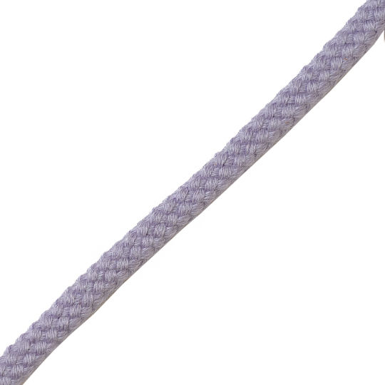 Vostex Schnürsenkel Gestrickt Acryl Fliederton 0,8cm Meter