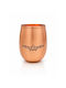 Kupfer Wasserbrille Lotus Design Handgefertigte Reine Kupferbrille 350ml