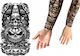 Carnival Tattoo Sleeves for Halloween