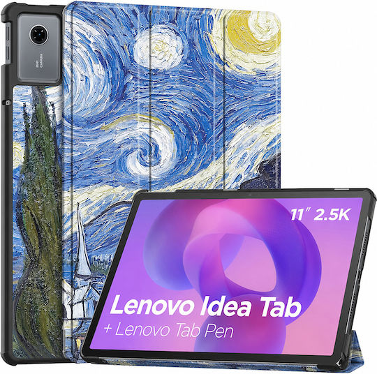Techsuit Flip Cover Rotating Starry Night (Lenovo Idea Tab 11.0 / Tab K11.0 Gen 2 Tb-336)