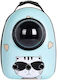 Pawcare Backpack for Dog and Cat Transport Light Blue M42xW32xH29cm