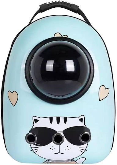 Pawcare Backpack for Dog and Cat Transport Light Blue M42xW32xH29cm