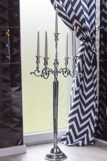 Aura Glass Διακοσμητικό Κερί Κηροπηγίου Λευκό 10τμχ