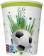 Papierbecher Fußball Geburtstag 250ml 8 Stück