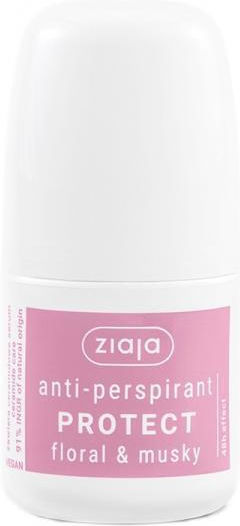 Ziaja Protect Floral & Musky Antiperspirant Roll-On 60ml