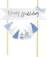 Happy Birthday Cake Decoration Tassels 1 Pc