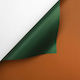 Floral Foil Green + Copper Sheets 58x58 Cm 20 Pcs
