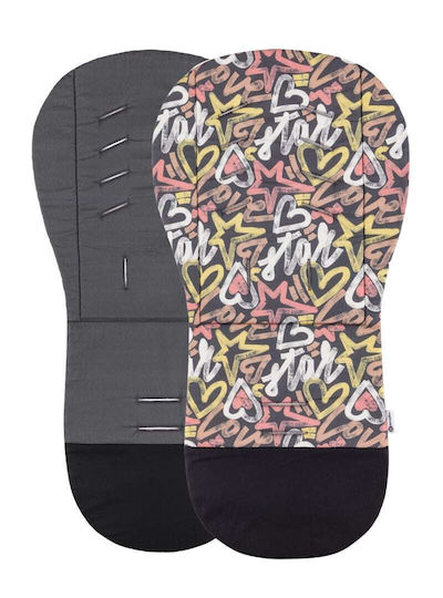 Petite & Mars Double Sided Stroller Mattress 42x86x1cm Multicolour