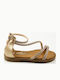 Gold Sandals