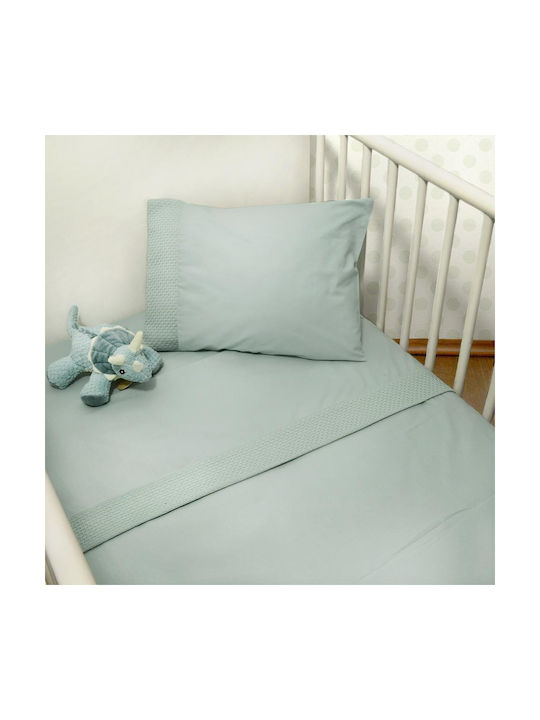 Baby Oliver Set Cu Cauciuc Des 453 Verde 110x170cm Baby Oliver Set Cu Cauciuc Des 453 Verde 110x170cm