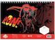 Drawing Pads Diakakis 40 Sheets Jurassic 23x33c...