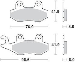 Moto-master Мотоциклетни Накладки Kh135 Kh214 Спечена Метална Ендуро 21 Nitro Kawasaki Kx125 250 500 Moto-master Мотоциклетни Накладки Kh135 Kh214 Спечена Метална Ендуро 21 Nitro Kawasaki Kx125 250 500