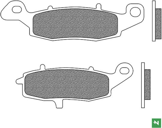 Newfren Front Brake Pads Kh231 Touring Sinter