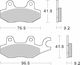 Sbs Brake Pads Kh197 Street Standard Ceramic Color Black