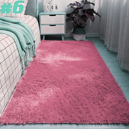 To megalo pazari Non-Slip Runner Rug Furry Rotten Apple 70x180cm