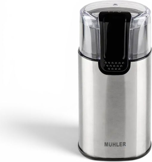 Keten Ltd Elektrische Kaffeemühle 150W mit Getreidekapazität 60gr Kaffee