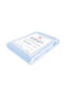 KZ Σεντόνι Μονό 160x200εκ. Light Blue