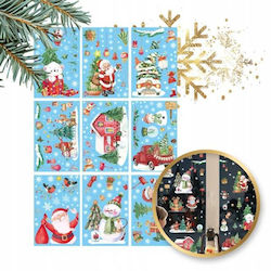 Ecarla Weihnachtsaufkleber Bunte Fensteraufkleber 9 Stücke 20x30cm Nkd12 Ecarla Weihnachtsaufkleber Bunte Fensteraufkleber 9 Stücke 20x30cm Nkd12
