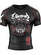 8 Weapons Men's Short Sleeve Shirt 8300022-3-BKRE for Jiu-Jitsu Black