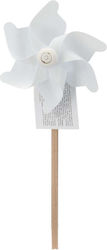 White Pinwheel Diameter 11cm & Height 30cm