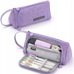 ecarla Purple Pencil Case