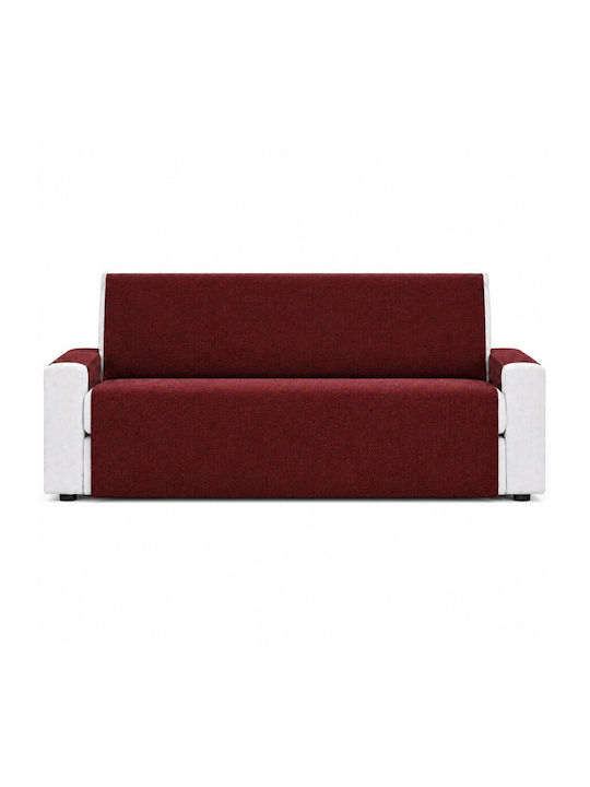 Pucioasa Elastic Cover for Three Seater Sofa Bordeaux