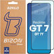 Set 2 Folii Protectie Telefoane Glass Edge Duo Tempered Glass Compatibile Realme GT 7 GT 7T Negru