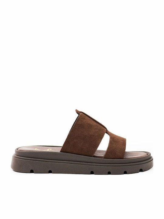 Mille Luci Leather Women's Anatomic Flatform Sa...