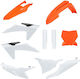 Polisport Plastic Kit Polisport Ktm Sx Sxf Xc 23 24 Orange Durable