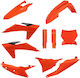 Polisport Plastic Kit Polisport Ktm Sx Sxf Xc 23 24 Orange Durable