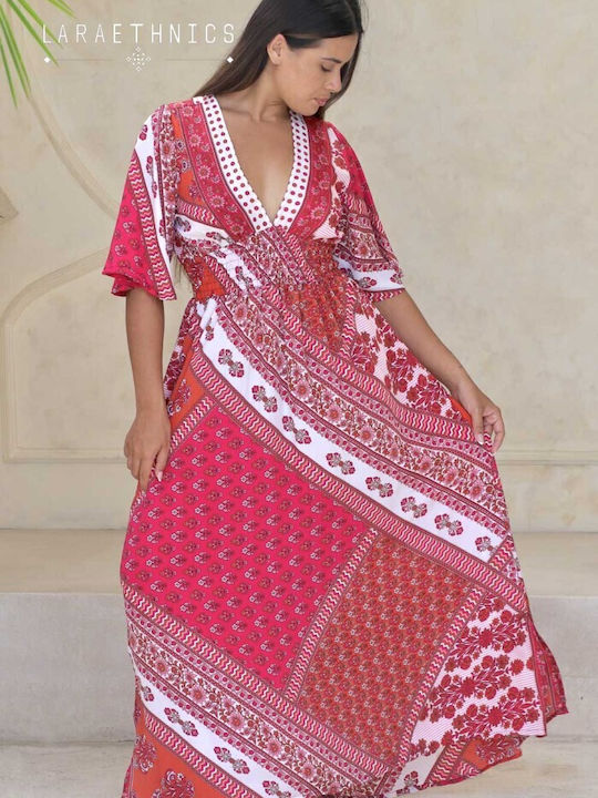 Seraphine Summer Maxi Dress Paprika