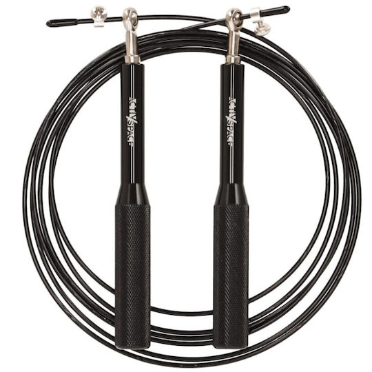 Pro Fitness Aluminium Springseil Lagerung Schwarz S04