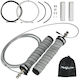 Adjustable Boxing Jump Rope Bearings Weights Gray S02
