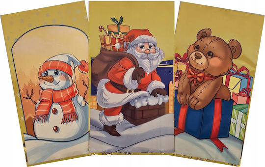 PartyPro PartyPro Weihnachts Geschenkverpackung Transparente Tasche für Geschenk 20x35cm 10 Stück
