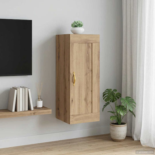 vidaXL Bathroom Cabinet 34.5x34x90cm Oak