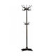 SteweHome Metallic Black Coat Rack 168cm