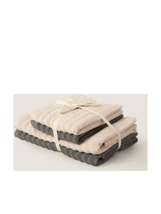 SteweHome Hand Towel 45x45cm Beige