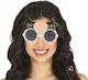 Glasses 50th Birthday Black White Star Party Photo Booth