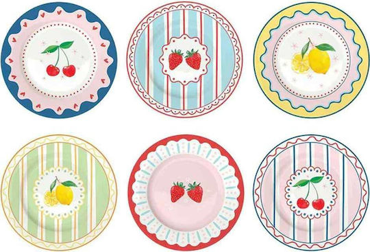 Easy-Life Fruit Mania Placă Joasă Din Porțelan Multicolor 19cm Easy-Life Fruit Mania Placă Joasă Din Porțelan Multicolor 19cm