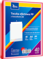 Pp Presentation Folder 40 Sleeves A4 Red Pp Presentation Folder 40 Sleeves A4 Red