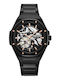 Kenneth Cole Men's Watch 42mm Automatic With Black Metal Bracelet